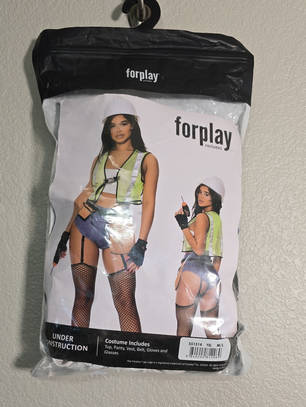 Forplay Under Construction Costume